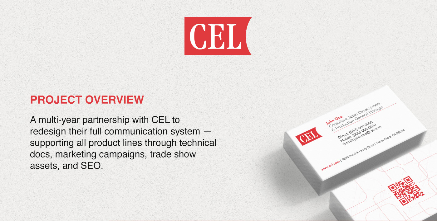 CEL Business Card Redesign