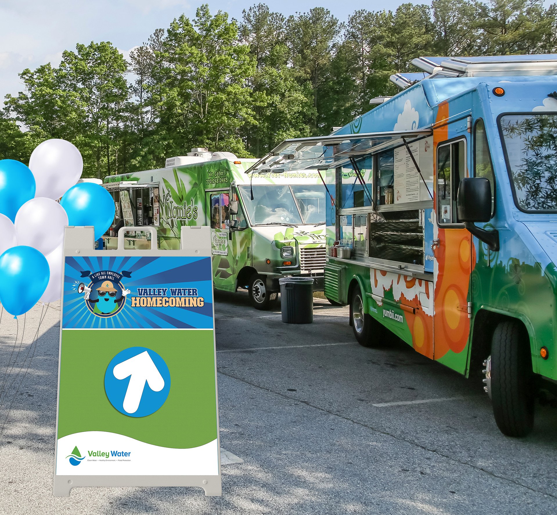 Valley Water Homecoming Event — Print & Signage